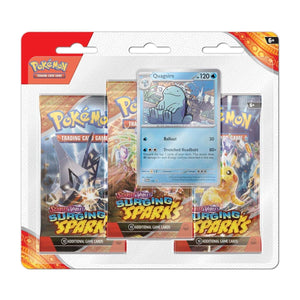 Pokemon Scarlet & Violet Surging Sparks 3 Pack Blister