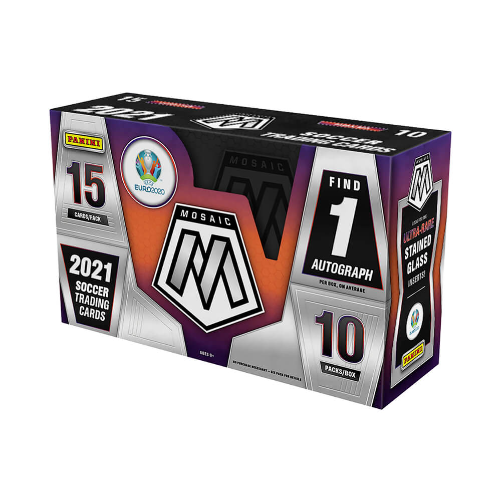 2020-21 Panini Mosaic UEFA Euro Soccer Hobby Box