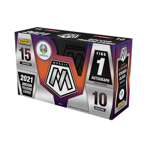 2020-21 Panini Mosaic UEFA Euro Soccer Hobby Box