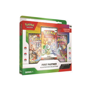 Pokemon Mega Evolution First Partner Illustration Collection Box Series 1