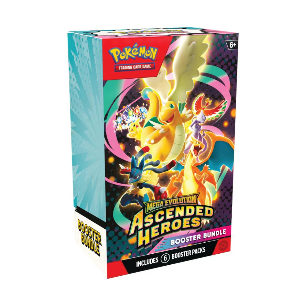 Pokemon Mega Evolution Ascended Heroes Booster Bundle
