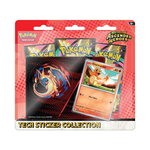 Pokemon Mega Evolution Ascended Heroes Tech Sticker Collection