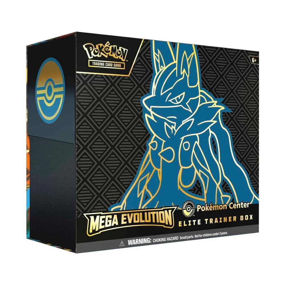 Pokemon Mega Evolution Base Set Elite Trainer Box-Lucario (Pokemon Center)