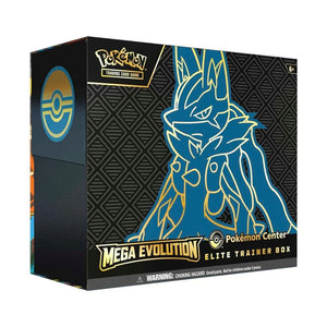 Pokemon Mega Evolution Base Set Elite Trainer Box-Lucario (Pokemon Center)