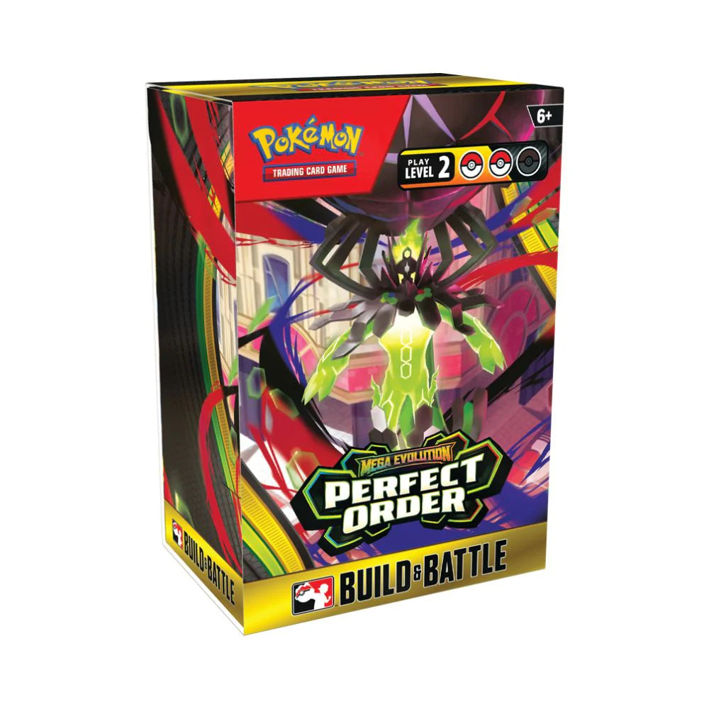 Pokemon Mega Evolution Perfect Order Build & Battle Box