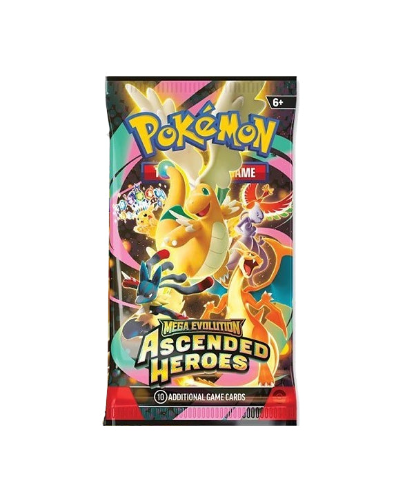 Pokemon Mega Evolution Ascended Heroes Booster Pack