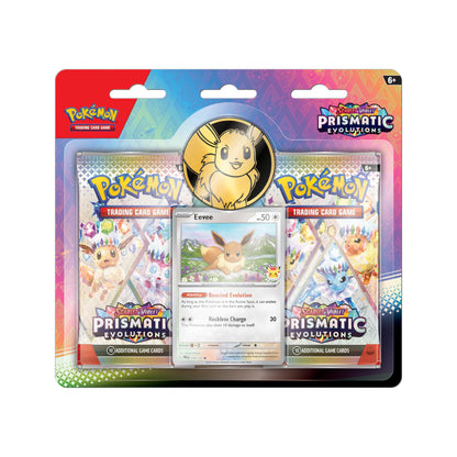 Pokemon Scarlet & Violet Prismatic Evolutions 2 Pack Blister