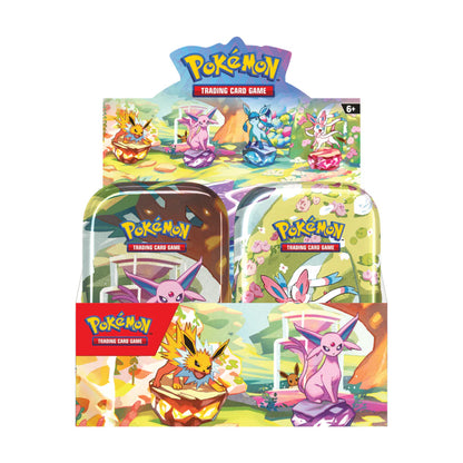 Pokemon Scarlet & Violet Prismatic Evolutions Mini Tin