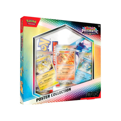 Pokemon Scarlet & Violet Prismatic Evolutions Poster Collection Box
