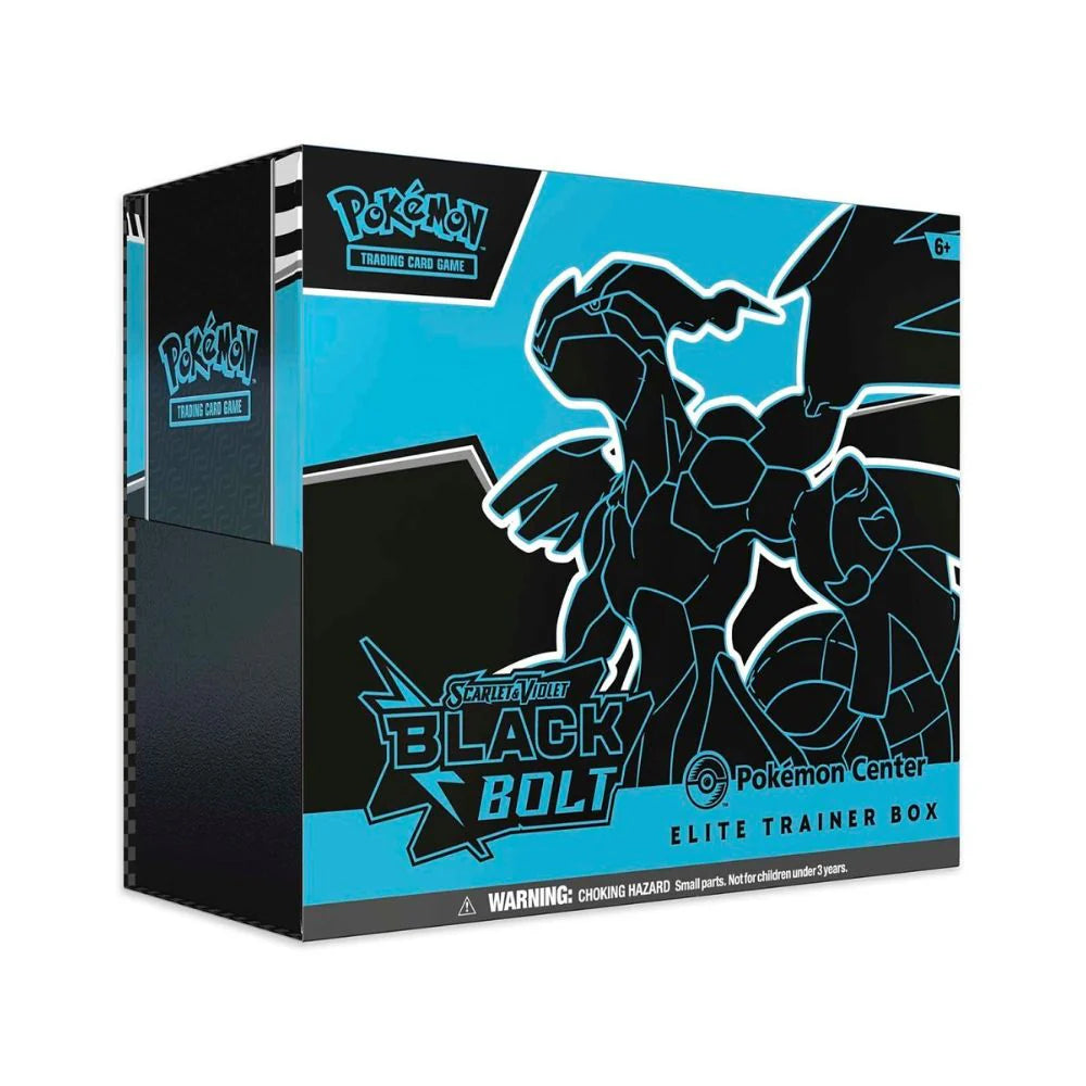 Pokemon Scarlet & Violet Black Bolt Elite Trainer Box (Pokemon Center)