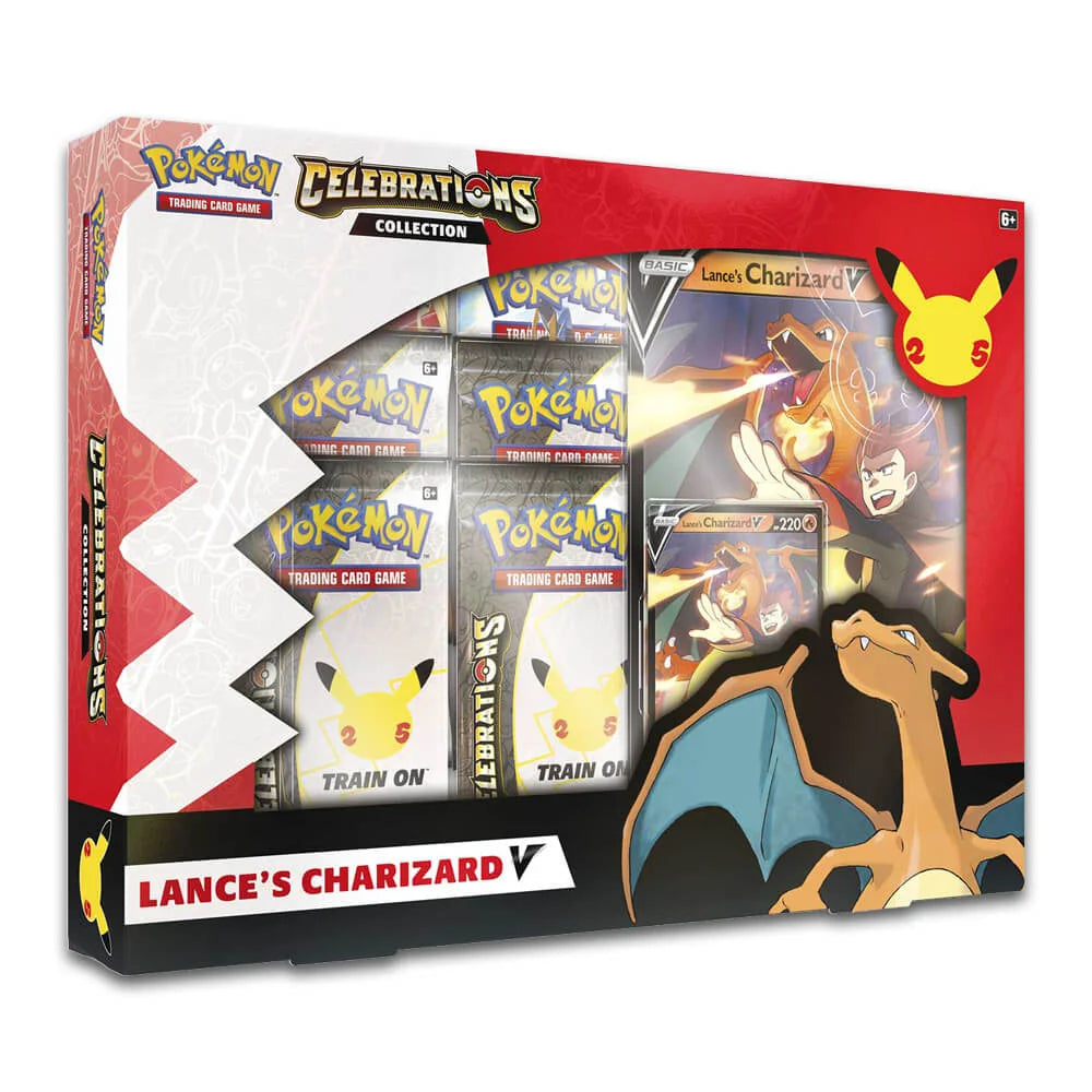 Pokemon Celebrations Collection Lance's Charizard V Box
