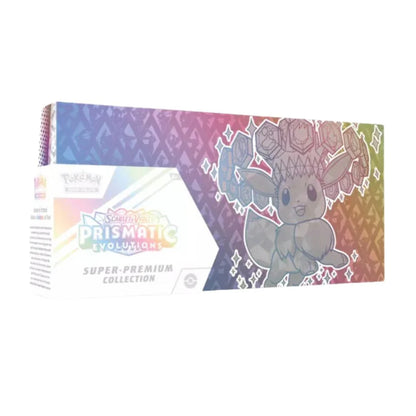 Pokemon Scarlet & Violet Prismatic Evolutions Super Premium Collection Box