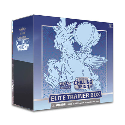 Pokemon Sword & Shield Chilling Reign Elite Trainer Box- Ice Rider Calyrex