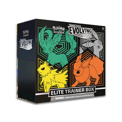 Pokemon Sword & Shield Evolving Skies Elite Trainer Box-Leafeon