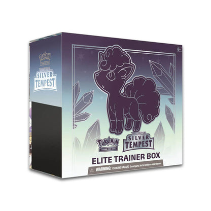Pokemon Sword & Shield Silver Tempest Elite Trainer Box