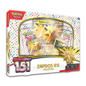 Pokemon Scarlet & Violet 151 Zapdos Ex Collection Box
