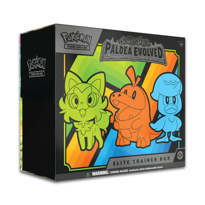 Pokemon Scarlet & Violet Paldea Evolved Elite Trainer Box