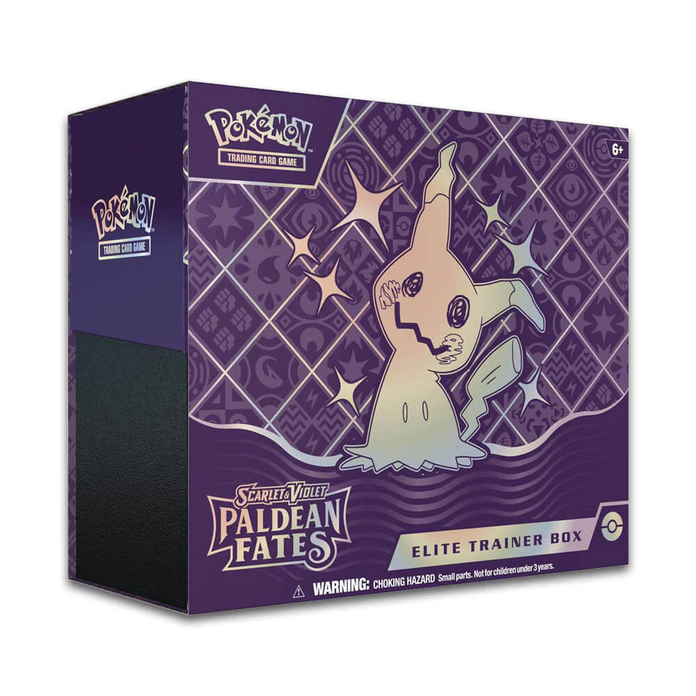 Pokemon Scarlet & Violet Paldean Fates Elite Trainer Box