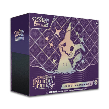Pokemon Scarlet & Violet Paldean Fates Elite Trainer Box