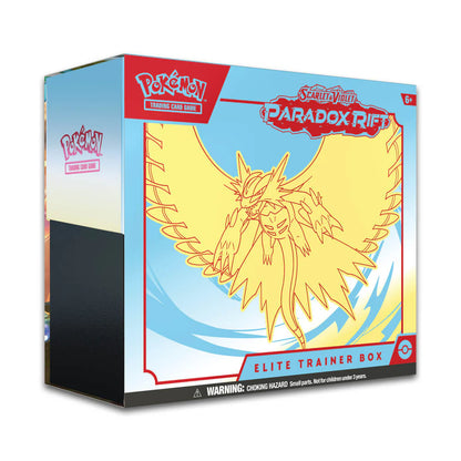 Pokemon Scarlet & Violet Paradox Rift Elite Trainer Box-Roaring Moon