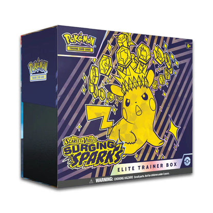 Pokemon Scarlet & Violet Surging Sparks Elite Trainer Box