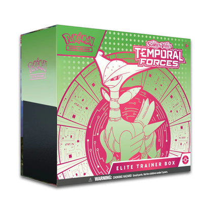 Pokemon Scarlet & Violet Temporal Forces Elite Trainer Box-Iron Leaves