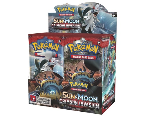 Pokemon Sun & Moon Crimson Invasion Booster Box