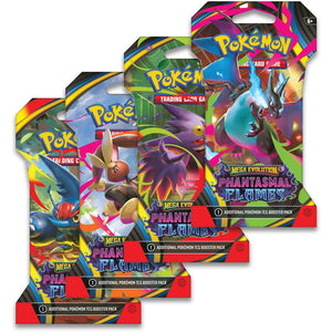 Pokemon Mega Evolution Phantasmal Flames Sleeved Pack (Pre-Order)