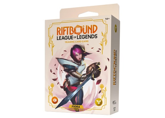 Riftbound League of Legends Spiritforged Champion Deck Fiora (Pre-Order)