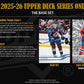 2025-26 Upper Deck Series 1 Hockey Blaster Box (Pre-Order)