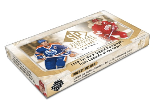 2020-21 Upper Deck SP Signature Edition Legends Hockey Hobby Box