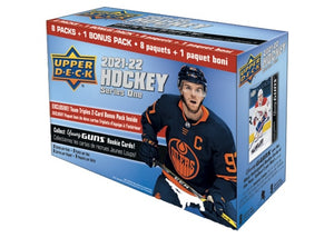 2021-22 Upper Deck Series 1 Hockey Mega Box