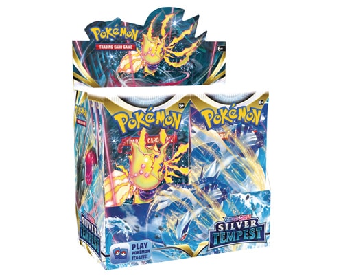 Pokemon Sword & Shield Silver Tempest Booster Box
