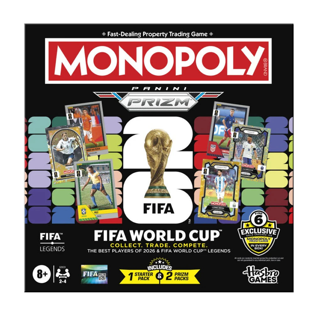 2026 Panini Prizm FIFA World Cup Soccer Monopoly Game