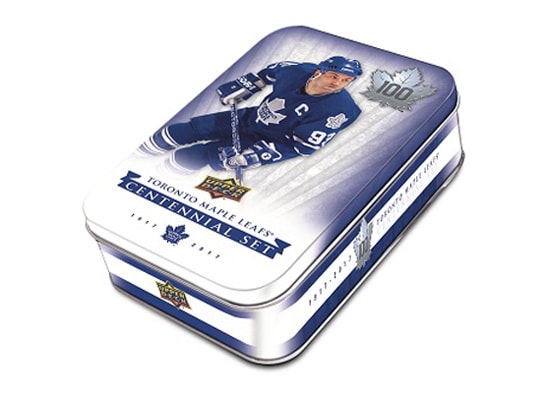 2017-18 Upper Deck Toronto Maple Leafs Centennial Hockey Tin Box
