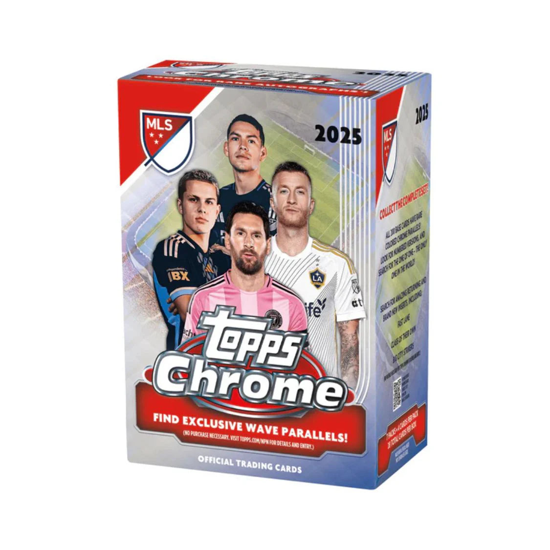 2025 Topps Chrome MLS Major League Soccer Blaster Box