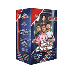 2026 Topps Chrome MLS Major League Soccer Blaster Box