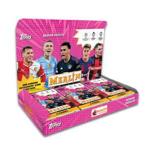 2023-24 Topps Merlin Chrome UEFA Club Competitions Hobby Box