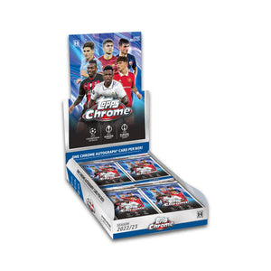 2022-23 Topps Chrome UEFA Champions League Soccer Hobby Box