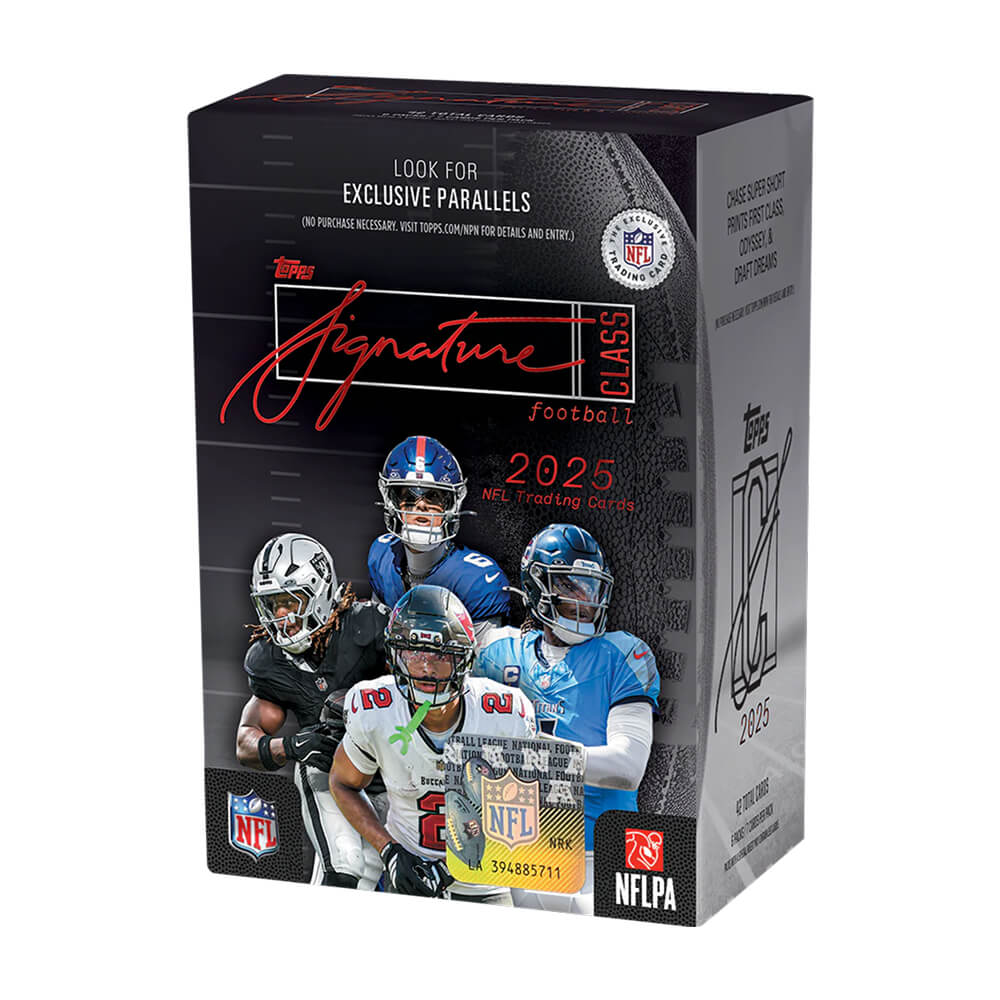 2025 Topps Signature Class Football Blaster Box