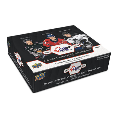 2025-26 Upper Deck CHL Hockey Hobby Box (IN STORE)