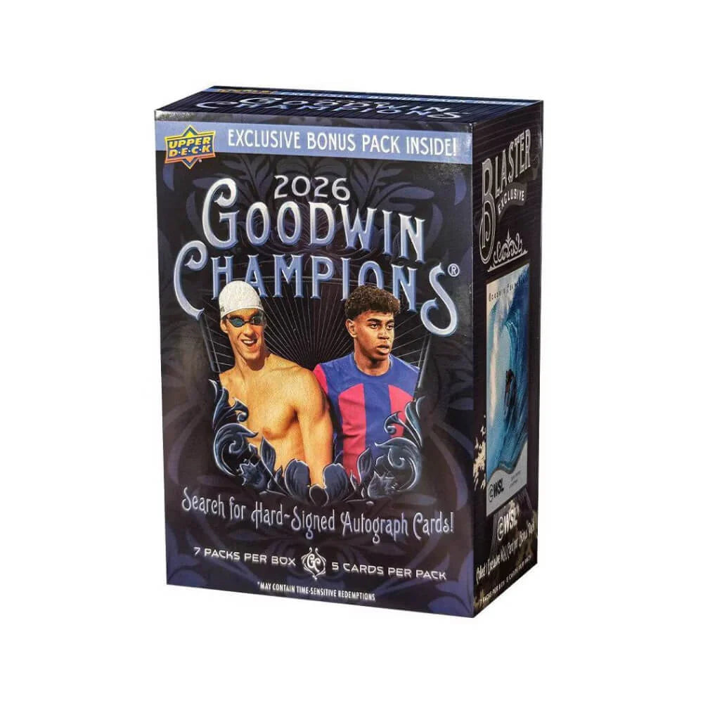2026 Upper Deck Goodwin Champions Blaster Box