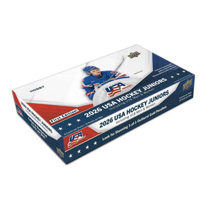 2026 Upper Deck Team USA Juniors Hockey Hobby Box