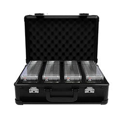 Zion Cases Slab Case XL 4 Row With Locks-Black