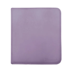 Ultra Pro 12 Pocket Vivid Zip Pro Binder-Purple