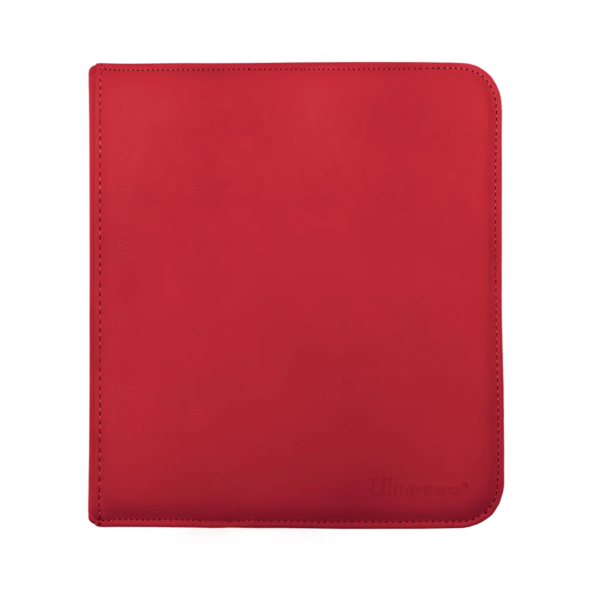 Ultra Pro 12 Pocket Vivid Zip Pro Binder-Red