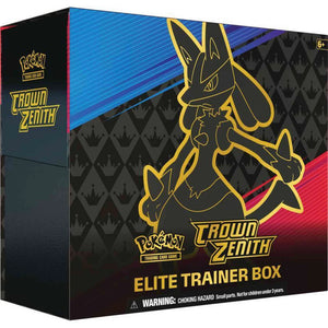 Pokemon Sword & Shield Crown Zenith Elite Trainer Box