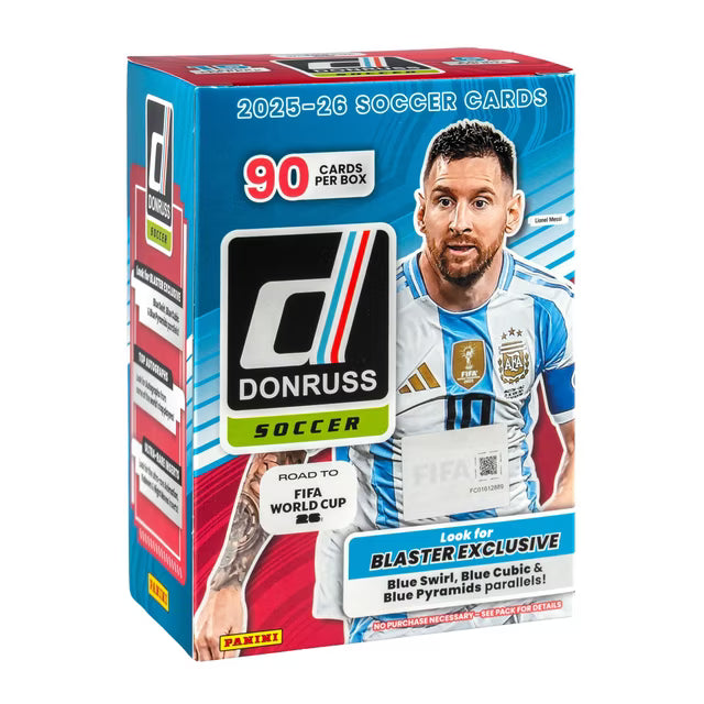 2025-26 Panini Donruss Road to FIFA World Cup Soccer Blaster Box