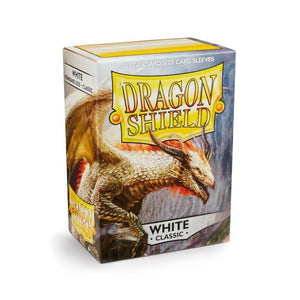 Dragon Shield 100ct Standard Size Sleeves White Classic