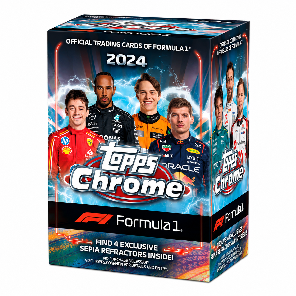2024 Topps Chrome F1 Formula 1 Racing Value Box